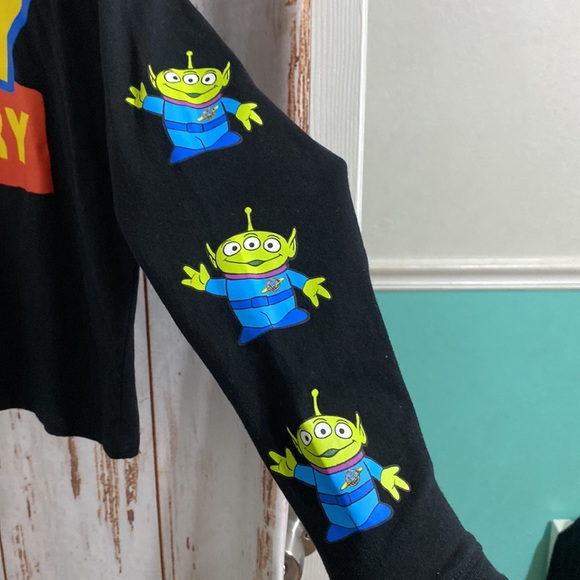 Disney Pixar Toy Story Alien Graphic Crop Top. - Picture 2 of 4